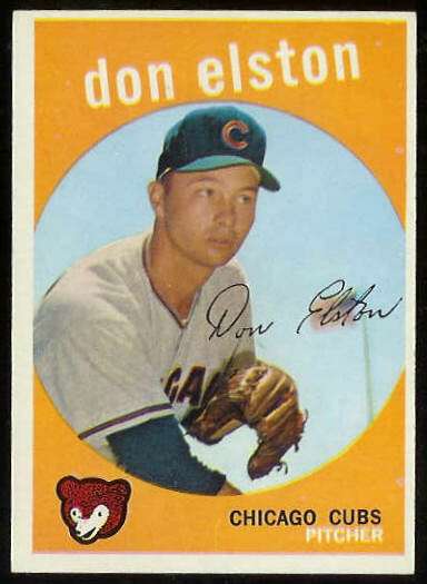 1959 Topps #520 Don Elston SCARCE HIGH # [#c] (Cubs) Baseball cards value