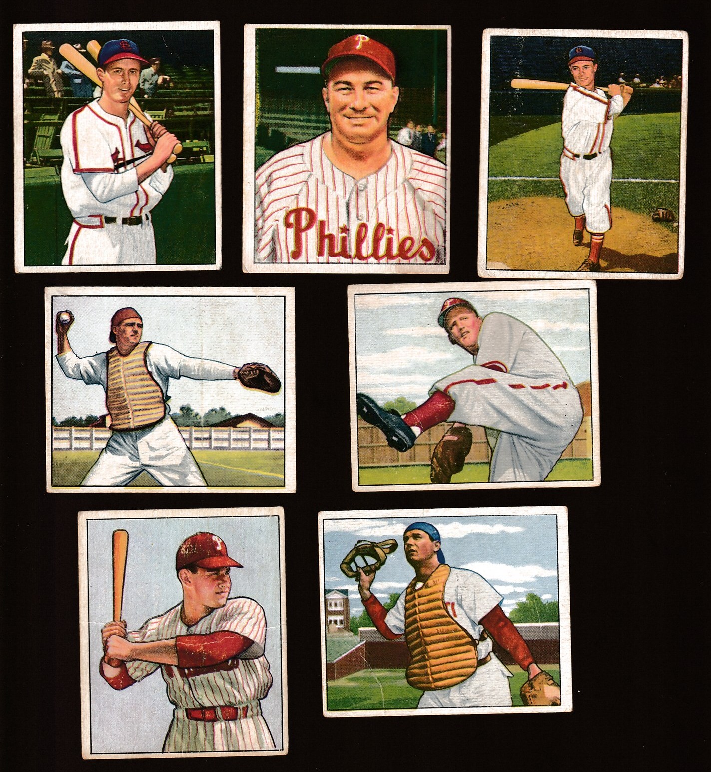 1950 Bowman #206 Stan Lopata (Phillies) Baseball cards value
