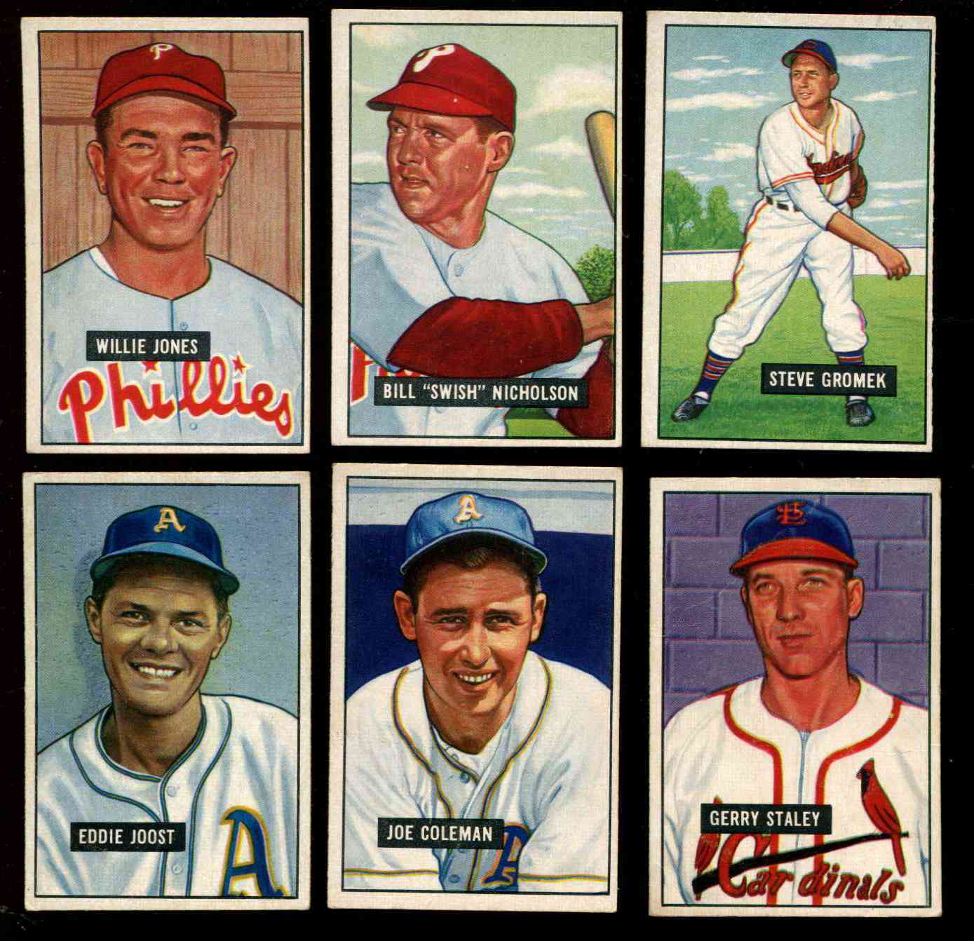 1951 Bowman #120 Joe Coleman (Philadelphia A's) Baseball cards value