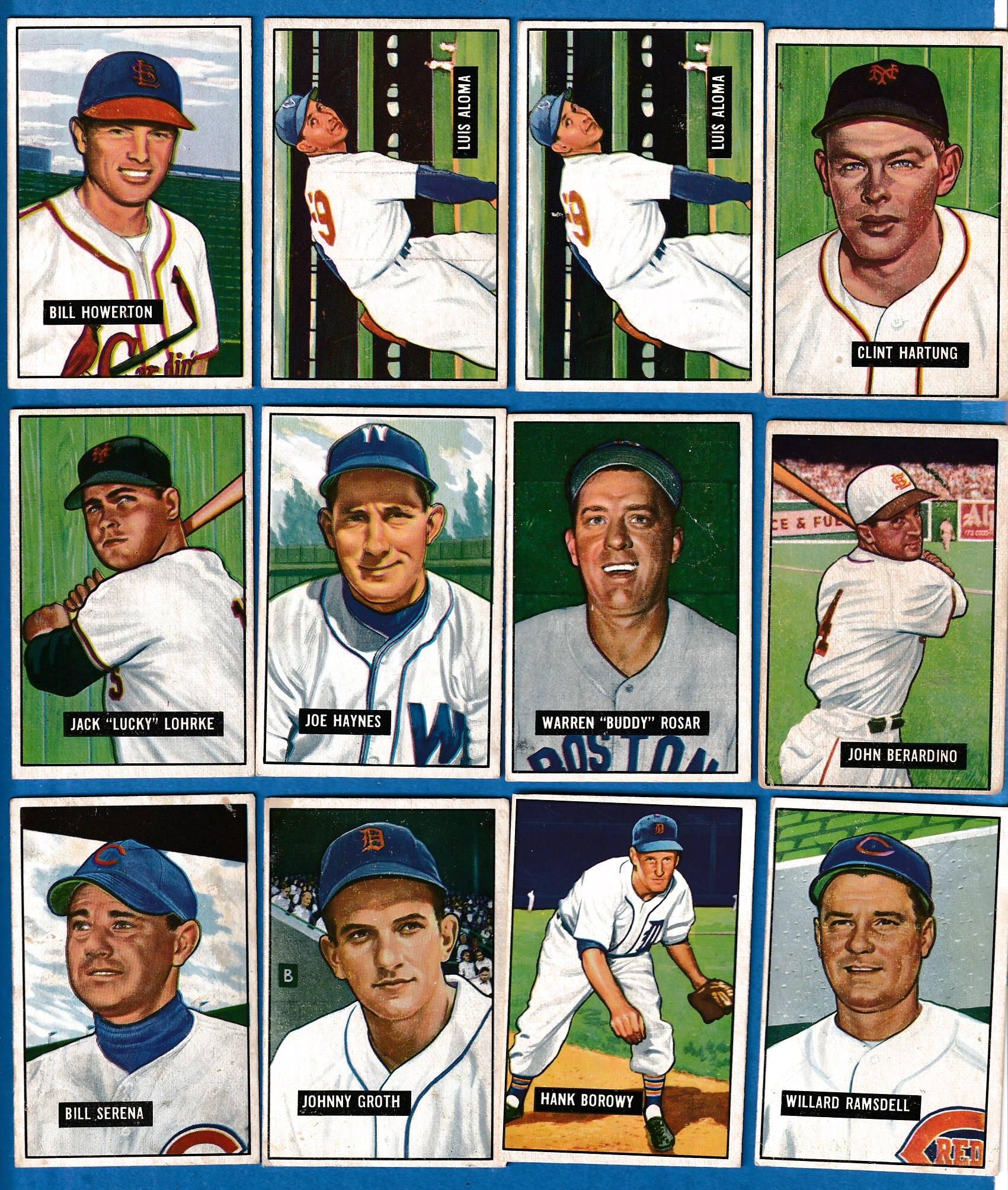 1951 Bowman #231 Luis Aloma (White Sox) Baseball cards value