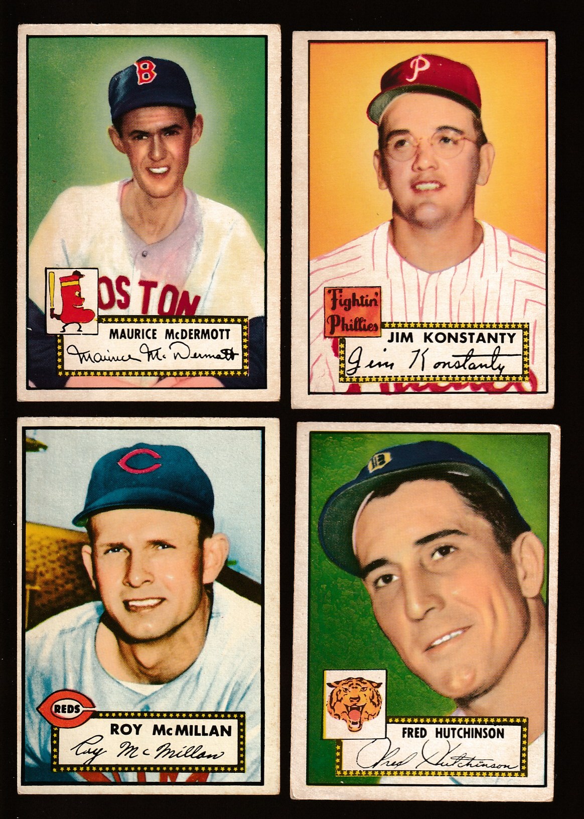 1952 Topps #108 Jim Konstanty (Phillies) Baseball cards value