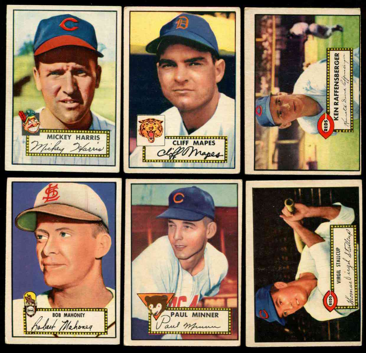 1952 Topps # 69 Virgil Stallcup (Reds) Baseball cards value