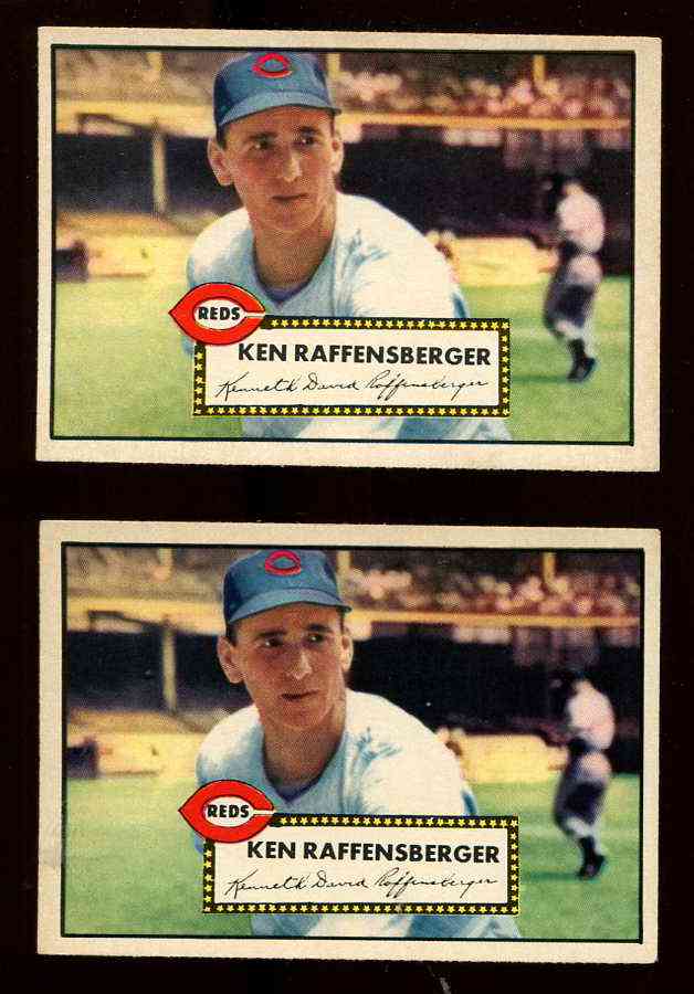 1952 Topps #118 Ken Raffensberger (Reds) Baseball cards value