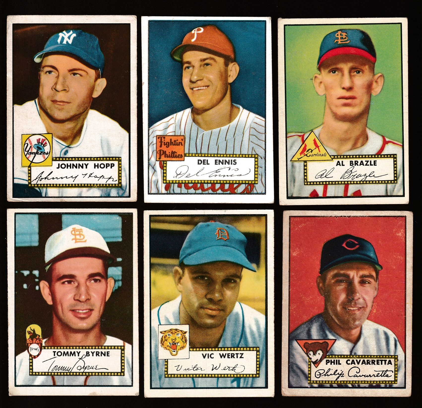 1952 Topps #223 Del Ennis (Phillies) Baseball cards value