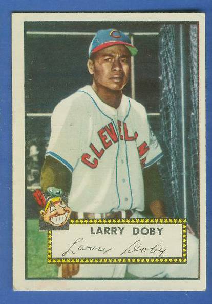 1952 Topps #243 Larry Doby (Indians) Baseball cards value