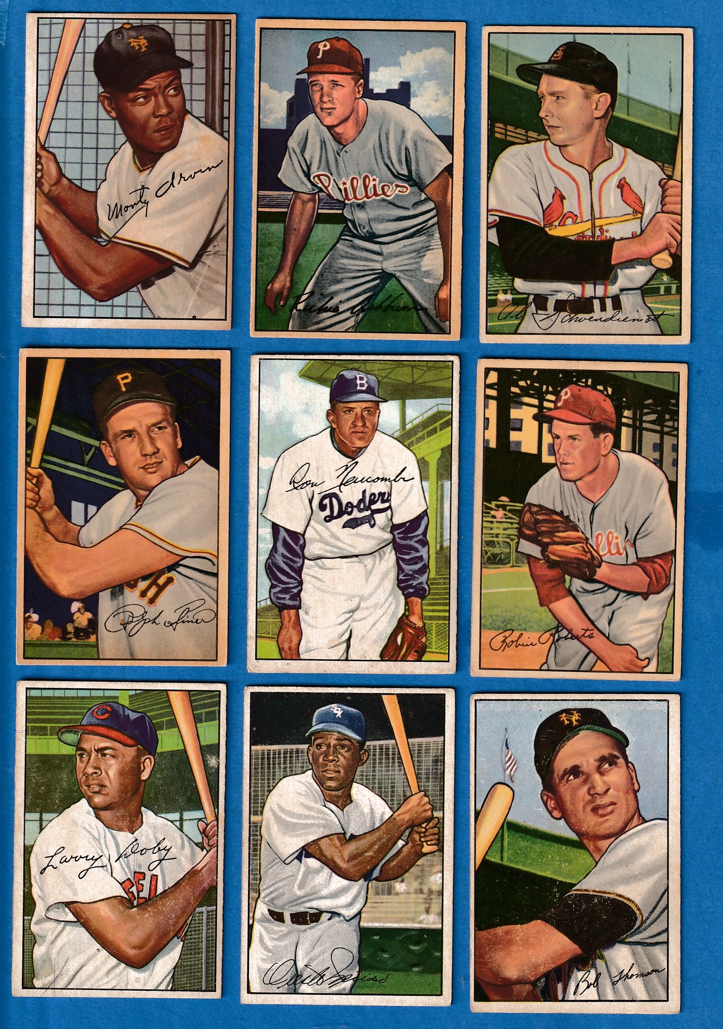 1952 Bowman #162 Monte Irvin [#] (New York Giants) Baseball cards value
