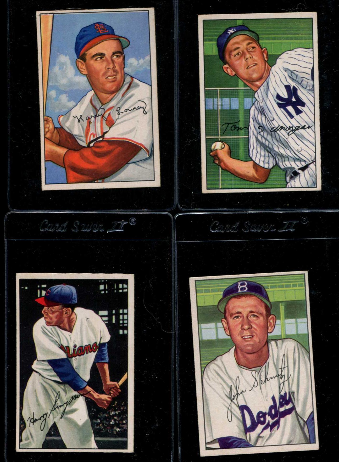 1952 Bowman #223 Harry Simpson SCARCE HI# (Indians) Baseball cards value