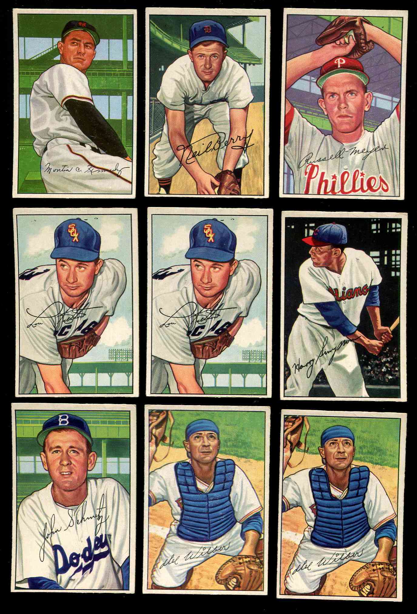 1952 Bowman #219 Neil Berry SCARCE HI# (Tigers) Baseball cards value