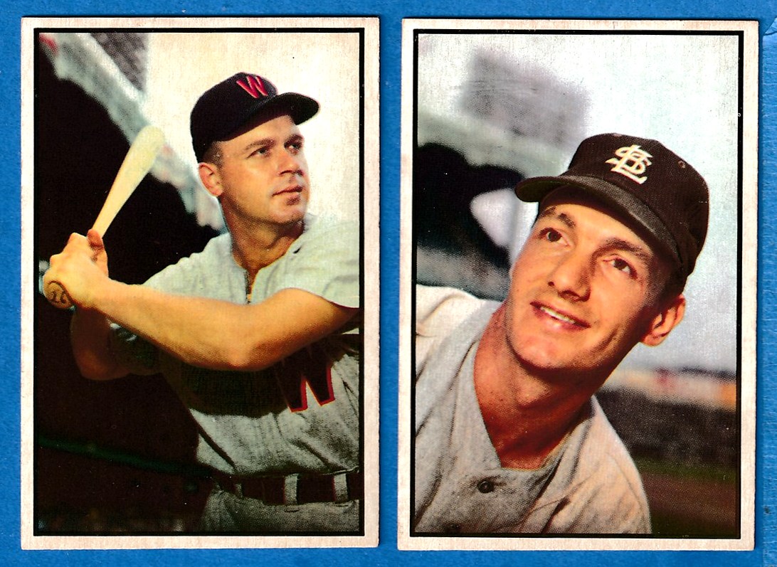 1953 Bowman Color #111 Jim Dyck (St. Louis Browns) Baseball cards value
