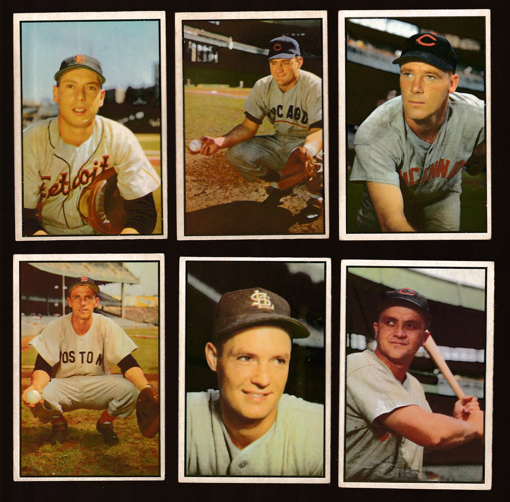 1953 Bowman Color # 56 Bob Cain (St. Louis Browns) Baseball cards value