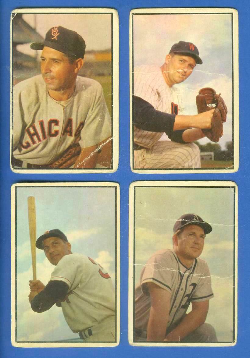 1953 Bowman Color #137 Sam Dente (White Sox) Baseball cards value