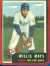 1953 Topps #244 Willie Mays SCARCE HIGH # [#] (NY Giants)
