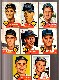 1953 Topps  - TIGERS - Starter Team Set (8 different)