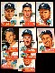 1953 Topps  - WASHINGTON SENATORS - Starter Team Set (9/14)