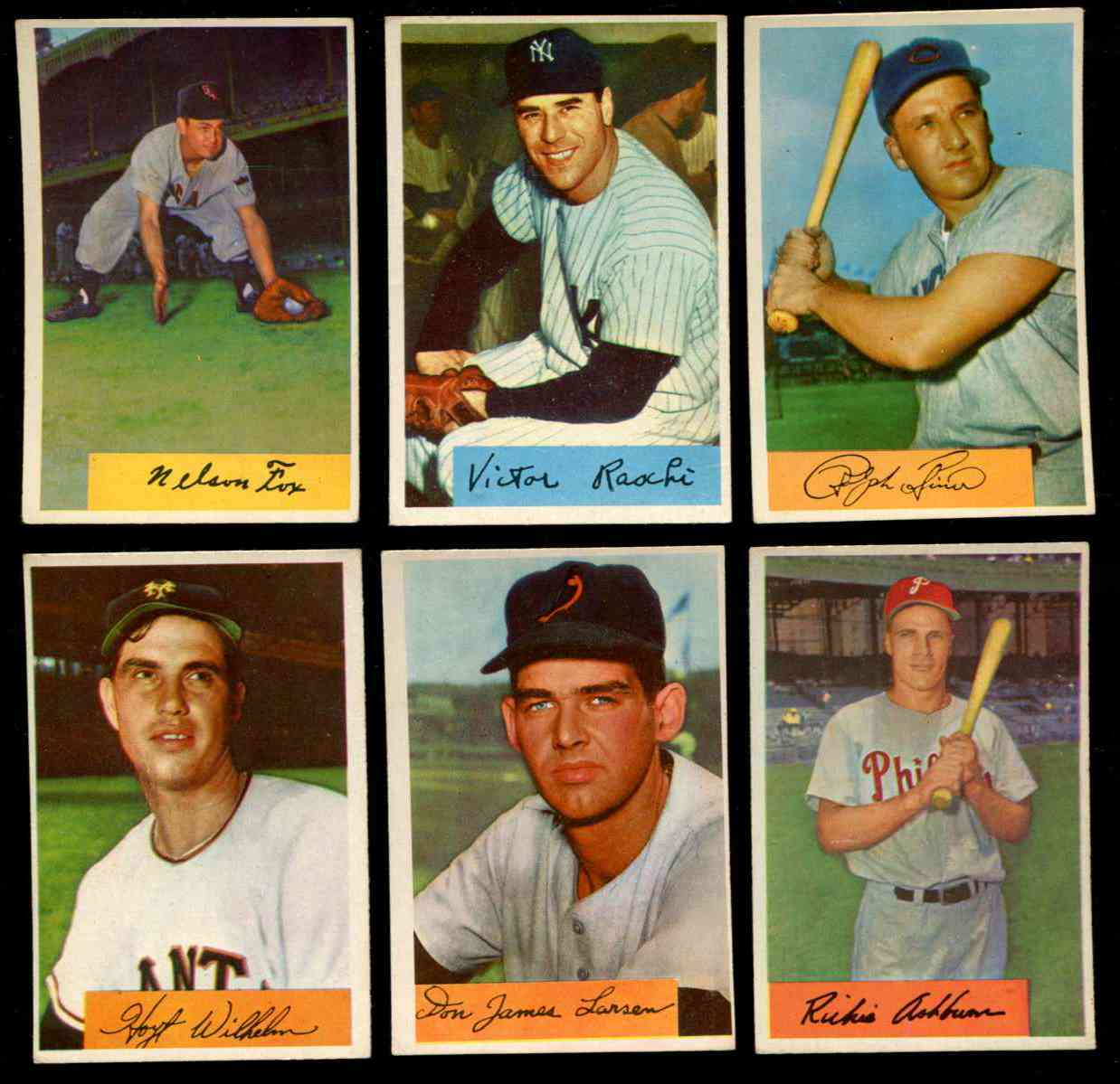 1954 Bowman #  6 Nelson Fox (White Sox) Baseball cards value