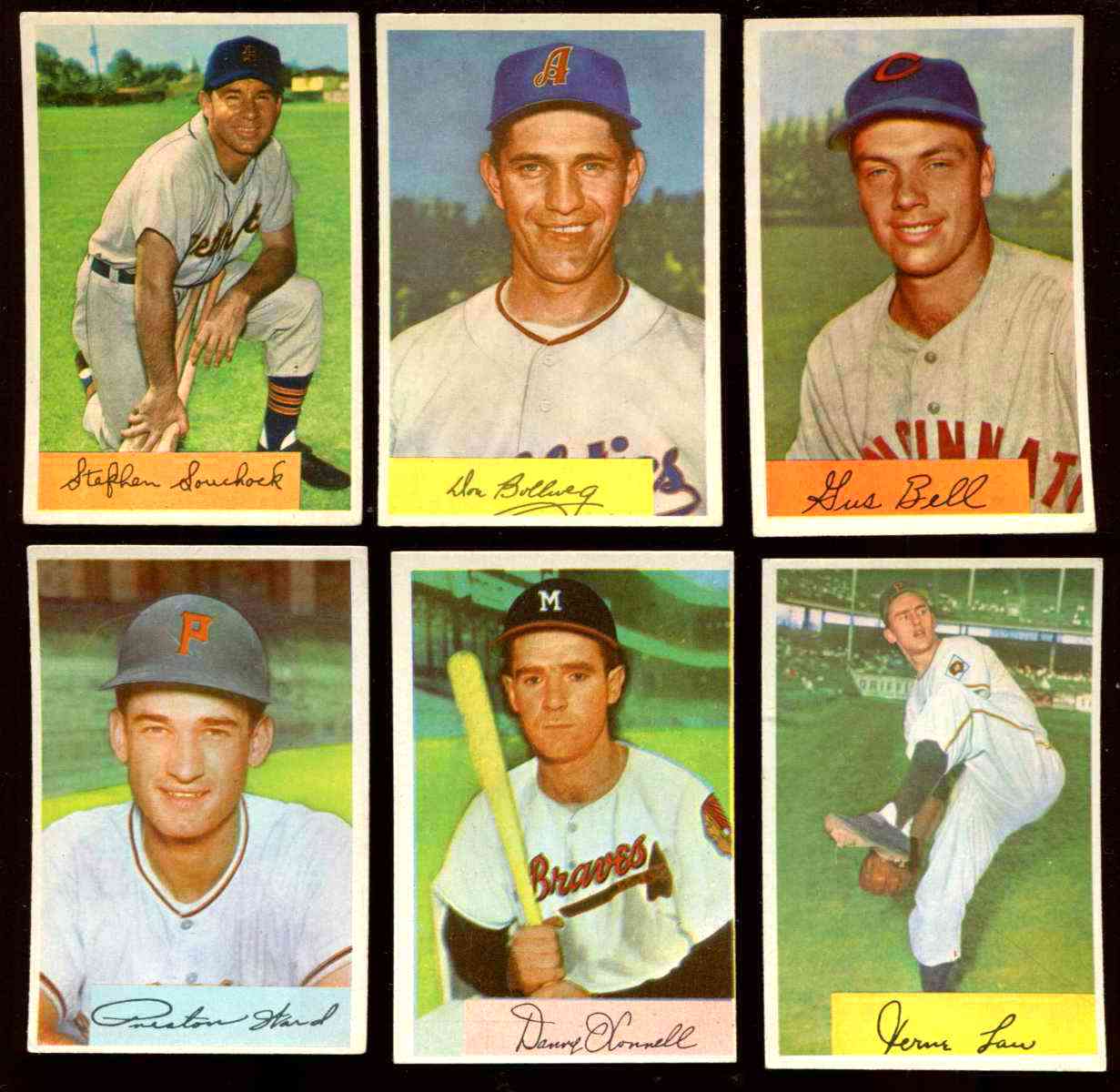 1954 Bowman #187 Vern Law (Pirates) Baseball cards value
