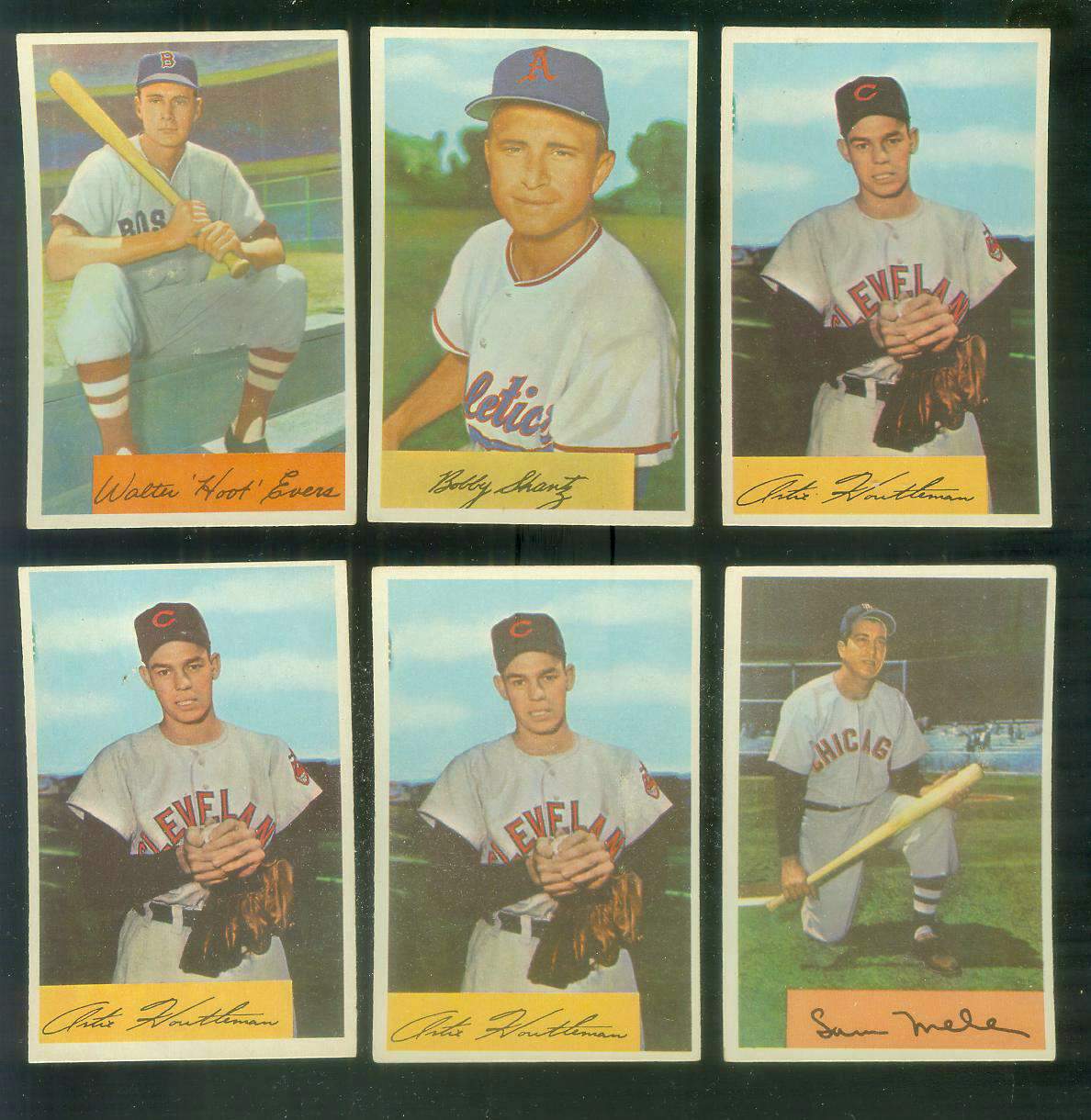 1954 Bowman # 19 Bobby Shantz (Philadelphia A's) Baseball cards value