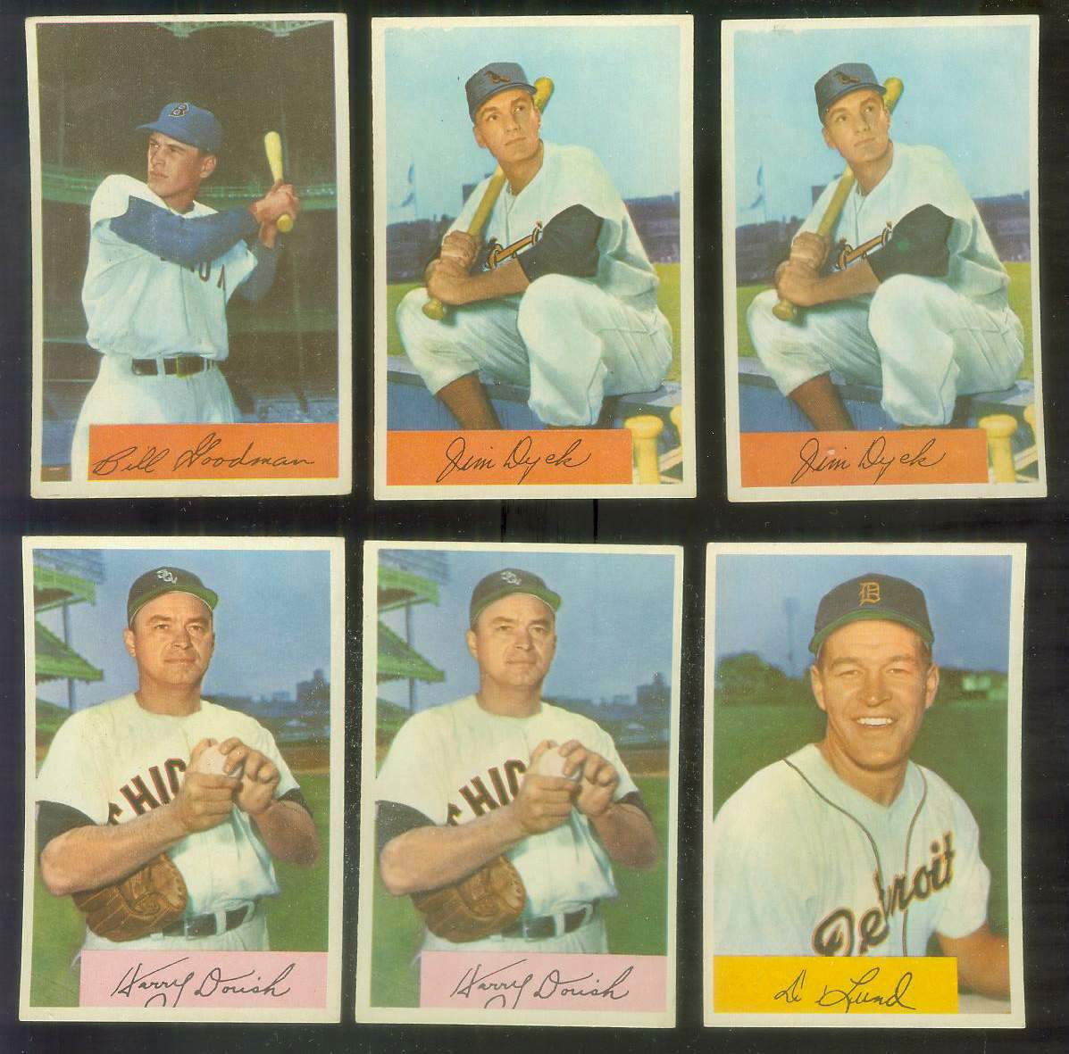 1954 Bowman # 87 Don Lund (Tigers) Baseball cards value