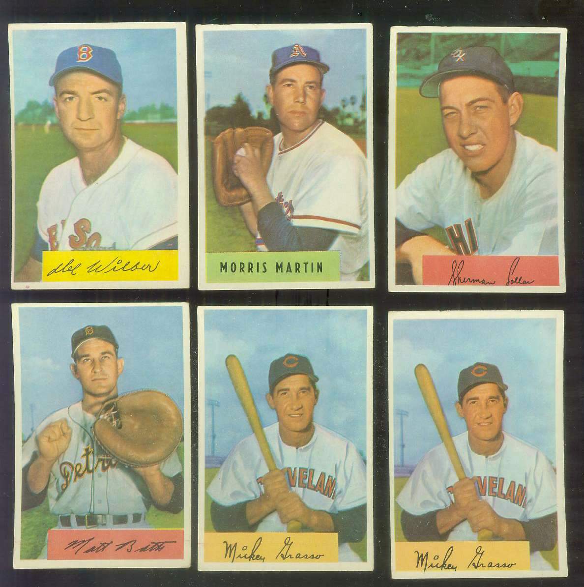1954 Bowman #179B Morris Martin CORRECTED VARIATION '4.44 LIFE ERA' (A's) Baseball cards value