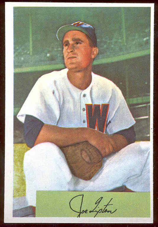 1954 Bowman #180 Joe Tipton (Senators) Baseball cards value