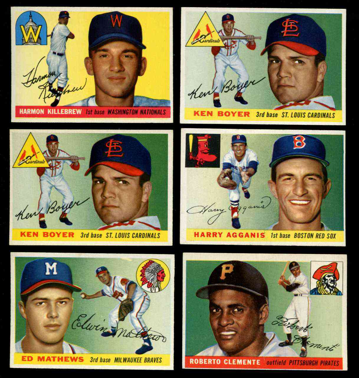 1955 Topps 164 Roberto Clemente ROOKIE SCARCE HIGH NUMBER [a] (Pirates)