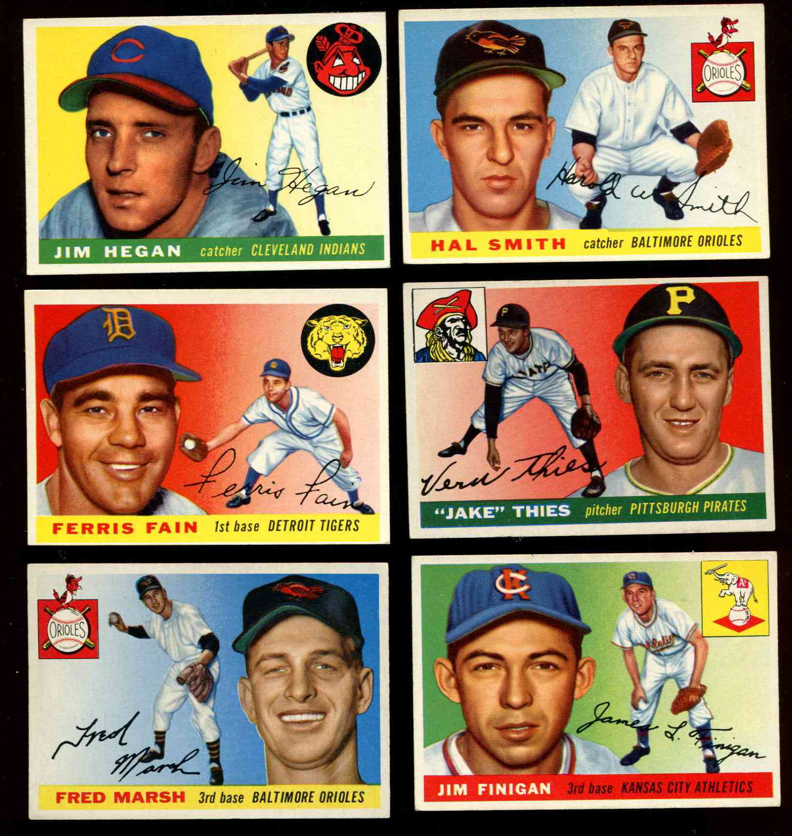 1955 Topps # 11 Ferris Fain (Tigers) Baseball cards value