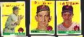 1958 Topps  - INDIANS Starter Team Set (23/32) + Bonus Score All-Star