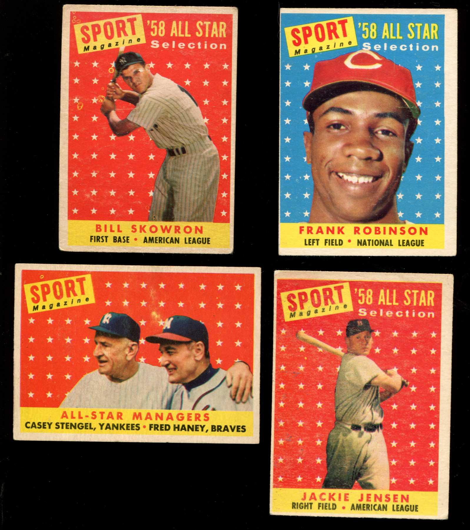 1958 Topps #475 Casey Stengel/Fred Haney All-Star MGRs (Yankees/Braves) [#] Baseball cards value