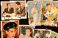 1959 Fleer Ted Williams  - Lot of (12) different