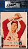 1957 Topps #341 Don Gross SCARCE SERIES - TOPPS VAULT FILE COPY w/COA [SF]