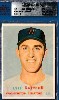 1957 Topps #386 Lyle Luttrell - TOPPS VAULT FILE COPY [SF] w/COA (Senators)