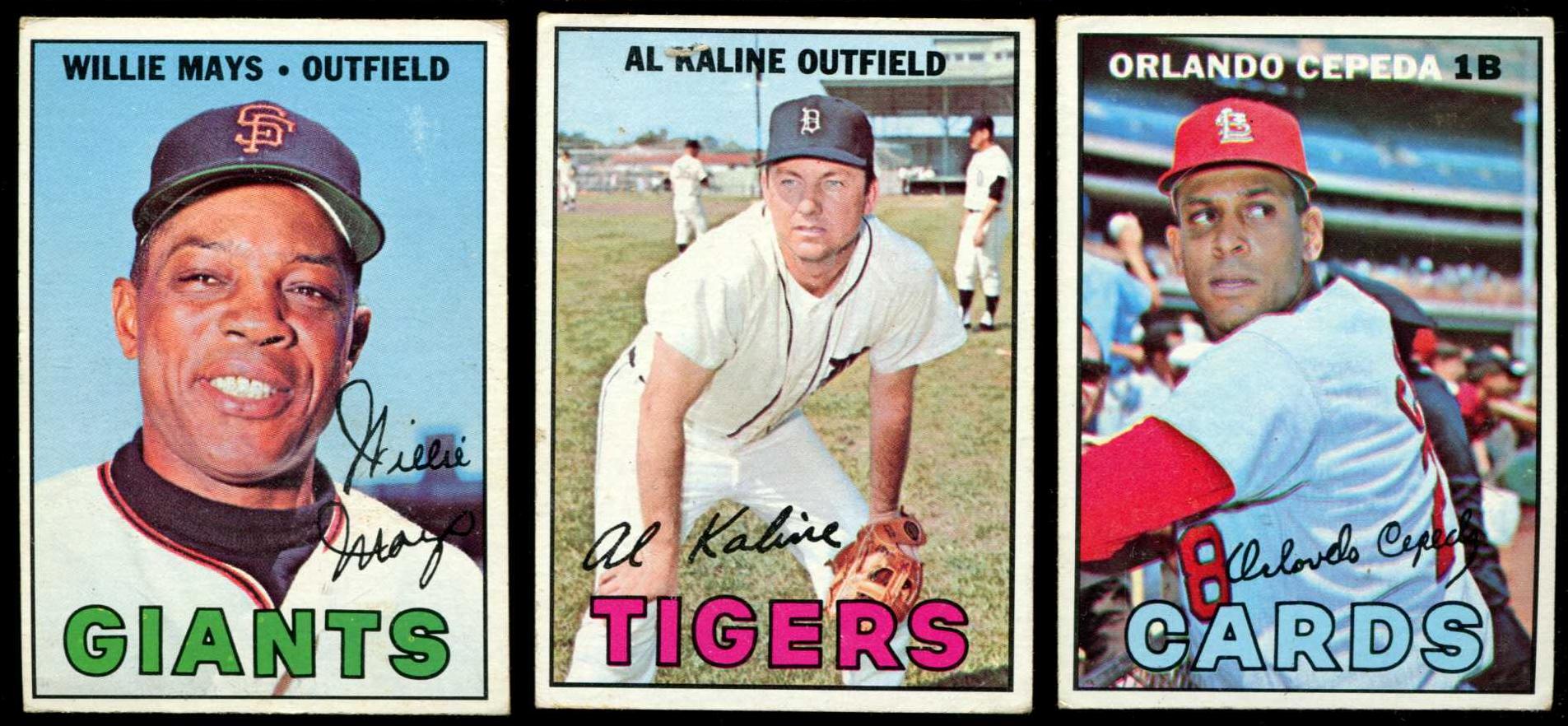 1967 Topps #200 Willie Mays [#r] (Giants) Baseball cards value