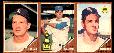 1962 Topps  [p] 3-Card PANEL -  BILLY WILLIAMS in CENTER !!!