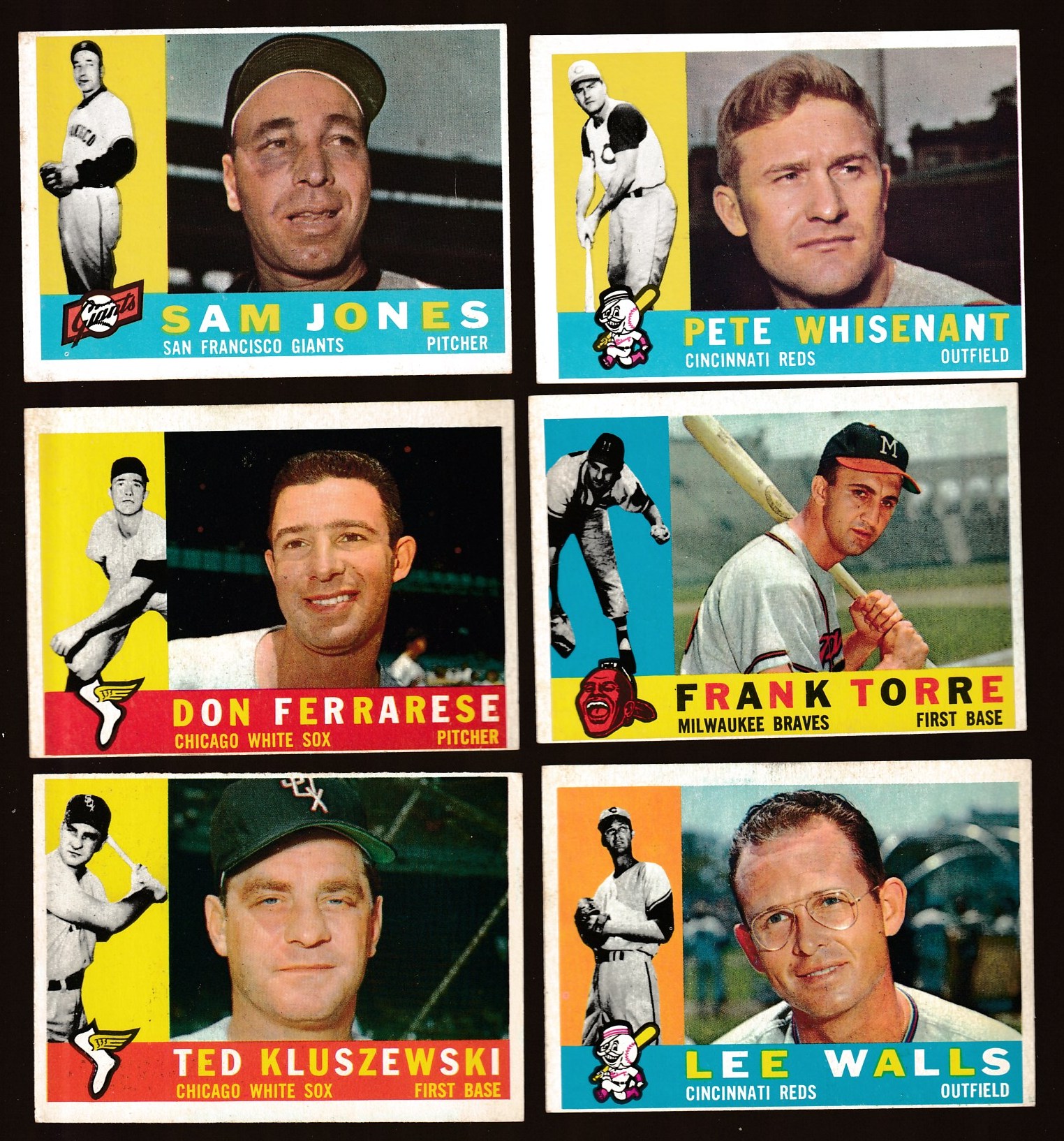 1960 Topps #505 Ted Kluszewski (White Sox) Baseball cards value
