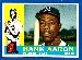 1960 Topps #300 Hank Aaron [#] (Braves)