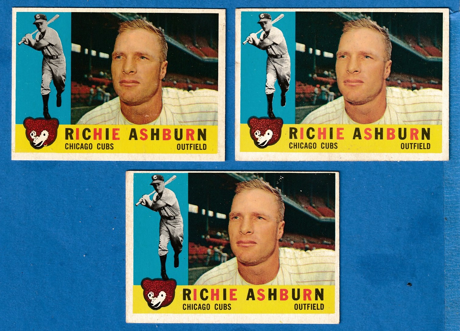 1960 Topps #305 Richie Ashburn [#] (Cubs) Baseball cards value