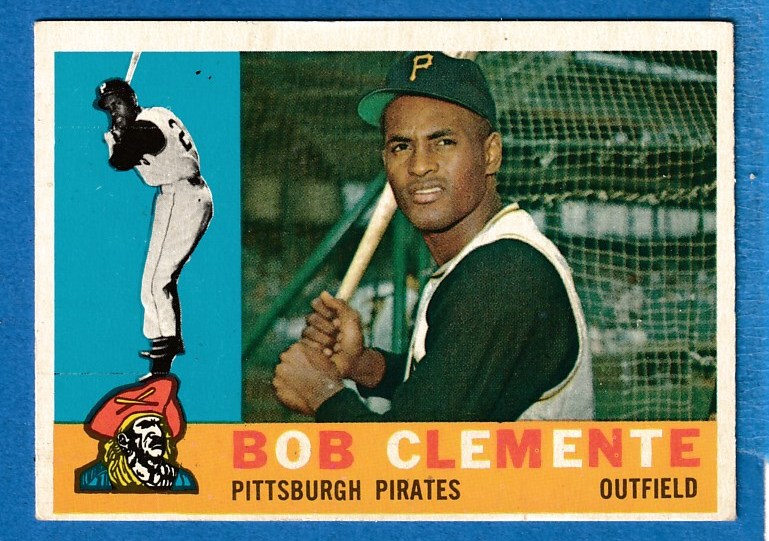 1960 Topps #326 Roberto Clemente [#] (Pirates) Baseball cards value