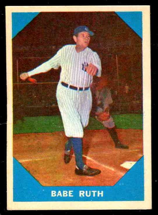 1960 Fleer #  3 Babe Ruth [#] (Yankees) Baseball cards value
