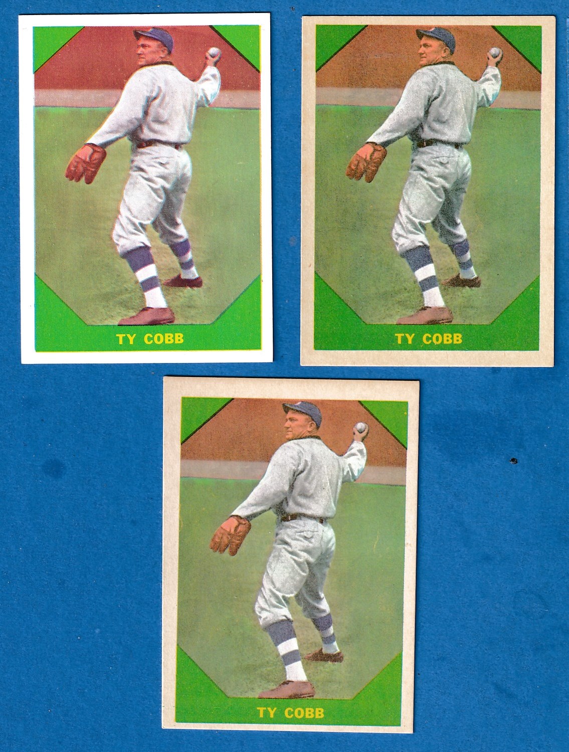 1960 Fleer # 42 Ty Cobb [#] (Tigers) Baseball cards value