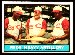 1961 Topps # 25 Reds Heavy Artillery [#] (w/Vada Pinson/Frank Robinson)