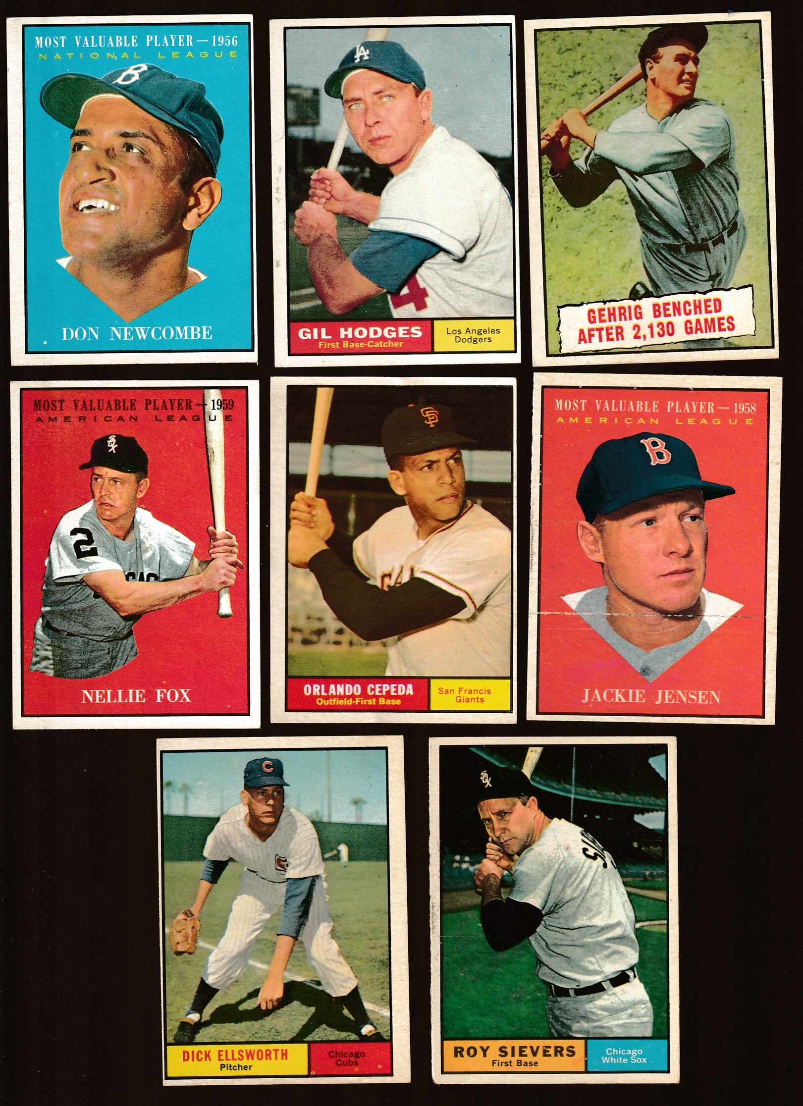 1961 Topps #405 Lou Gehrig 'Benched After 2,130 Games' [#z] (Yankees) Baseball cards value