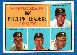 1961 Topps # 47 N.L. Pitching Leaders (Warren Spahn,Vern Law)