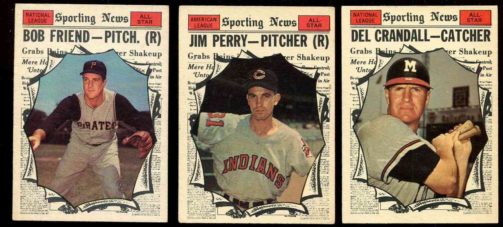 1961 Topps #583 Del Crandall All-Star SCARCE HIGH # (Braves) Baseball cards value