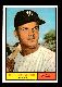 1961 Topps #371 Bill 'Moose' Skowron SHORT PRINT [#] (Yankees)