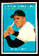 1961 Topps #482 Willie Mays MVP (Giants)