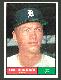 1961 Topps #490 Jim Bunning [#] (Tigers)