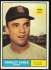 1961 Topps #561 Charley James SCARCE HIGH # [#] (Cardinals)