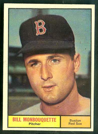 1961 Topps #562 Bill Monbouquette SCARCE HIGH # [#] (Red Sox) Baseball cards value