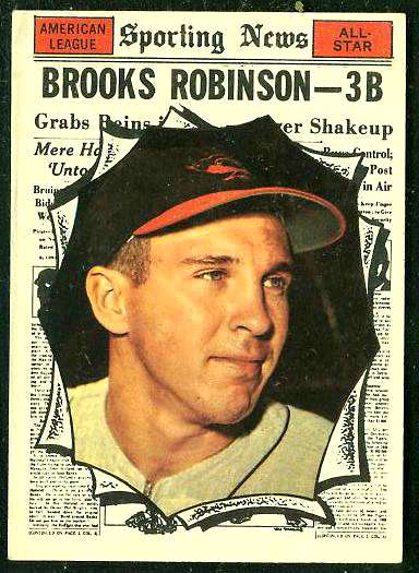 1961 Topps #572 Brooks Robinson All-Star SCARCE HIGH # [#] (Orioles) Baseball cards value