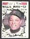 1961 Topps #579 Willie Mays All-Star [#] SCARCE HIGH # (Giants)
